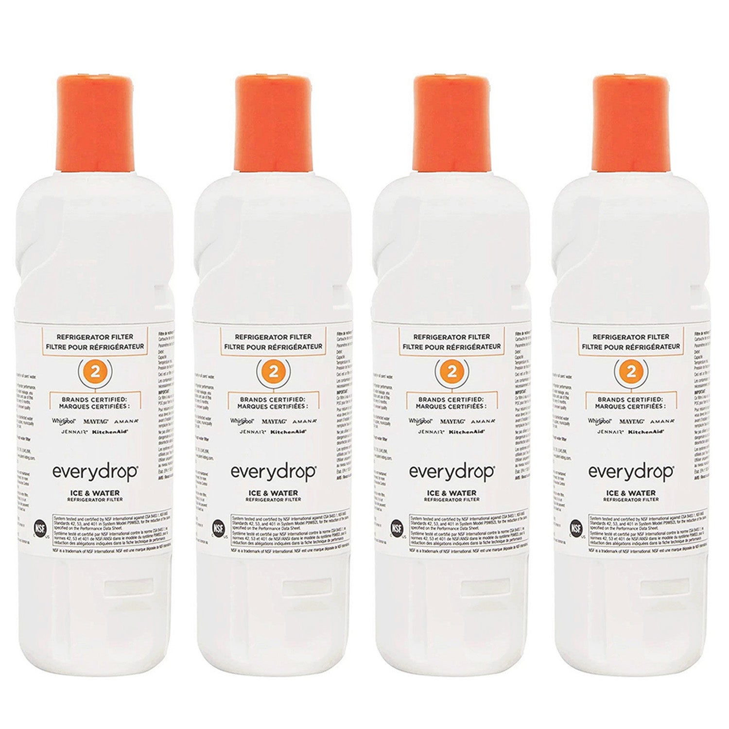 Everydrop water filter 2, EDR2RXD1 Refrigerator water filter - W10413645, 46-9082
