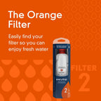 EDR2RXD1 Refrigerator water filter - Water Filter 2, W10413645, 46-9082