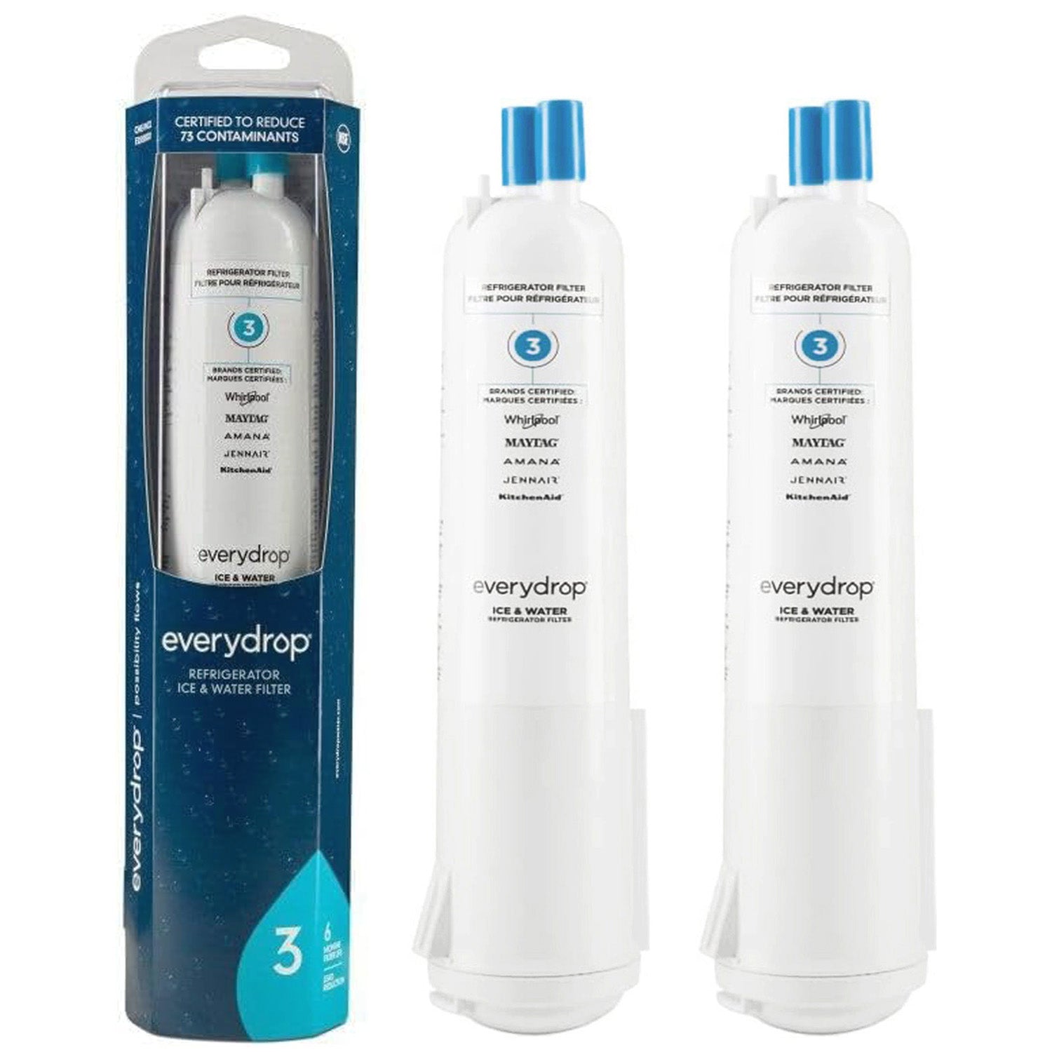 Everydrop water filter 3, EDR3RXD1 Refrigerator water filter - 4396710, 46-9083