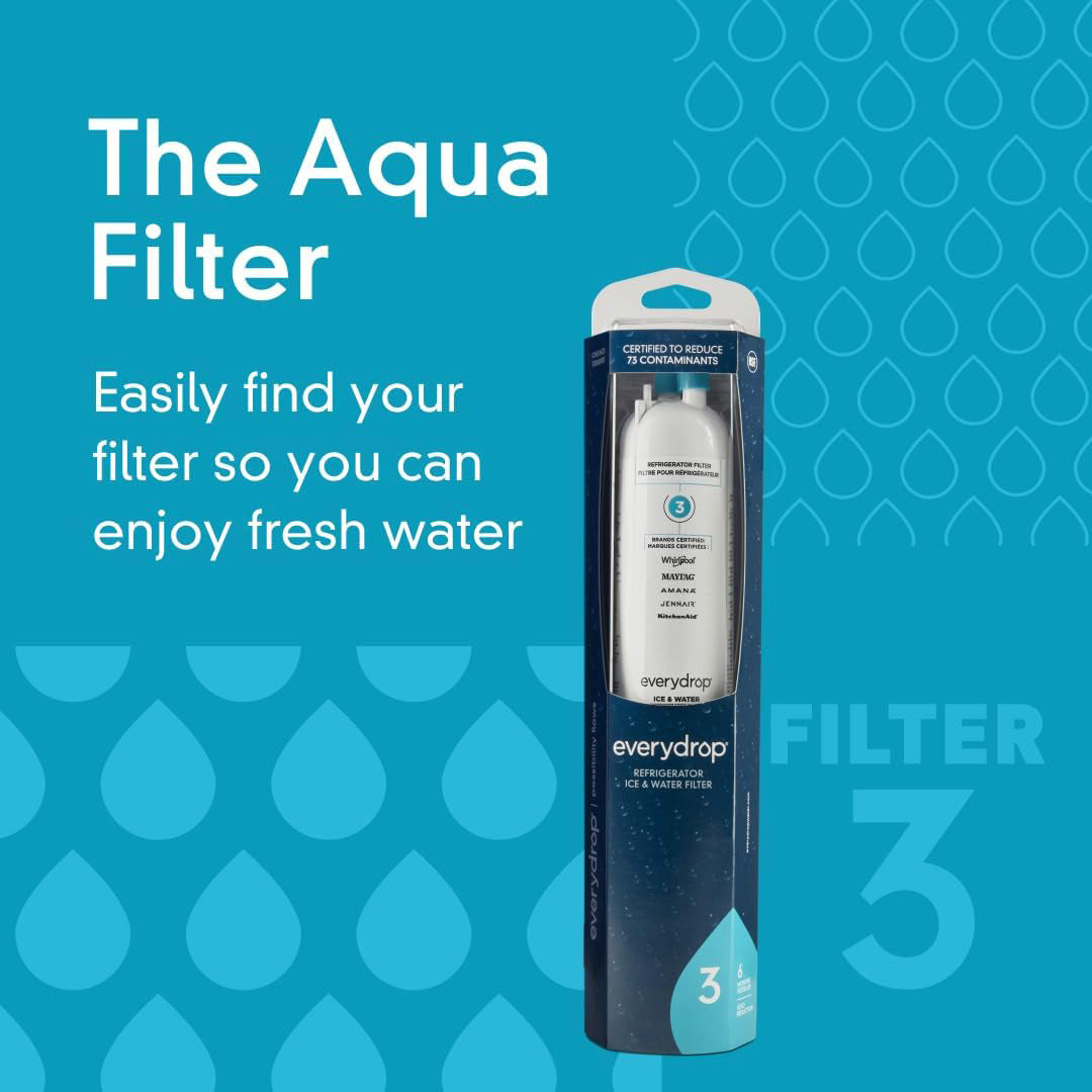 Everydrop water filter 3, EDR3RXD1 Refrigerator water filter - 4396710, 46-9083