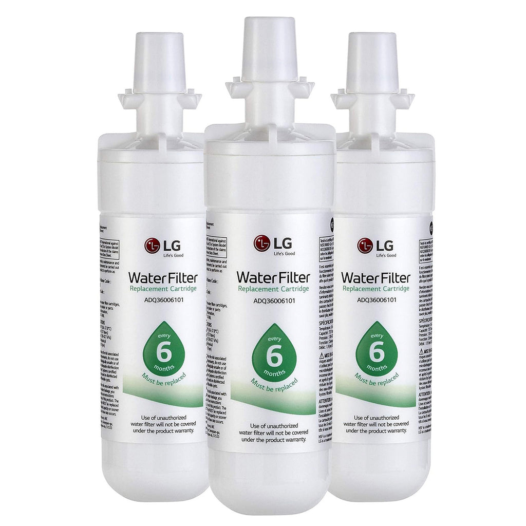LG LT700P Replacement Refrigerator Water Filter, ADQ36006101, ADQ36006113, ADQ75795103, or AGF80300702 , White