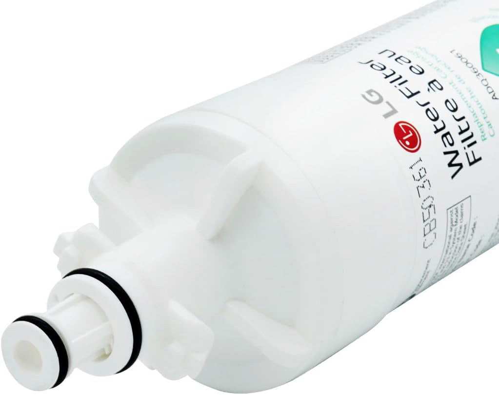 LG LT700P Replacement Refrigerator Water Filter, ADQ36006101, ADQ36006113, ADQ75795103, or AGF80300702 , White