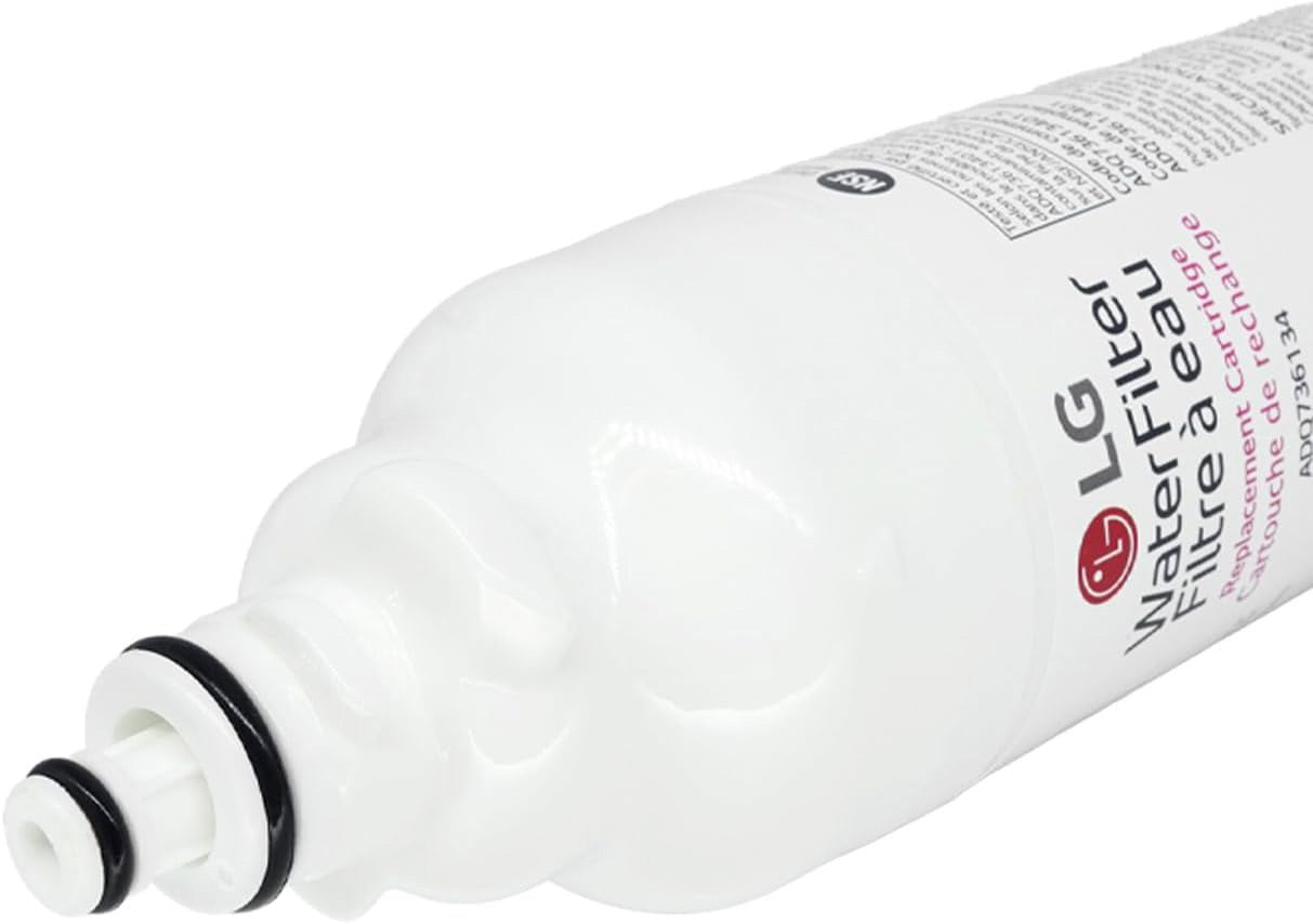 LG LT800P Replacement Refrigerator Water Filter, ADQ73613401, ADQ73613408, or ADQ75795104, White