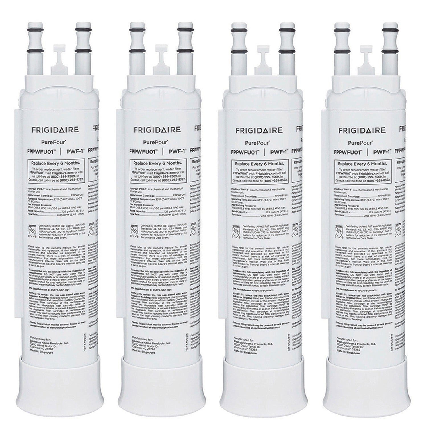Frigidaire FPPWFU01 PurePour PWF-1 Refrigerator Water Filter
