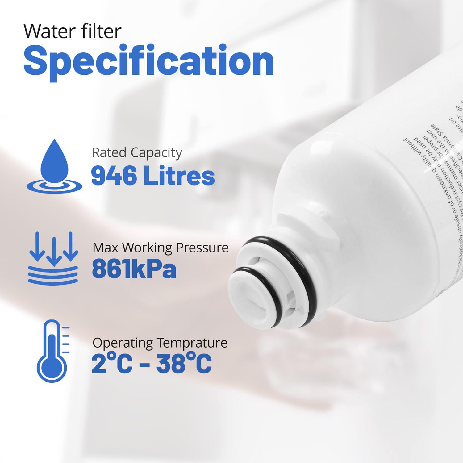 Bosch Ultra Clarity Pro Water Filter | BORPLFTR50